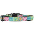 Mirage Pet Products Multi-Color UK Flag Nylon Dog Collar Medium 125-196 MDN